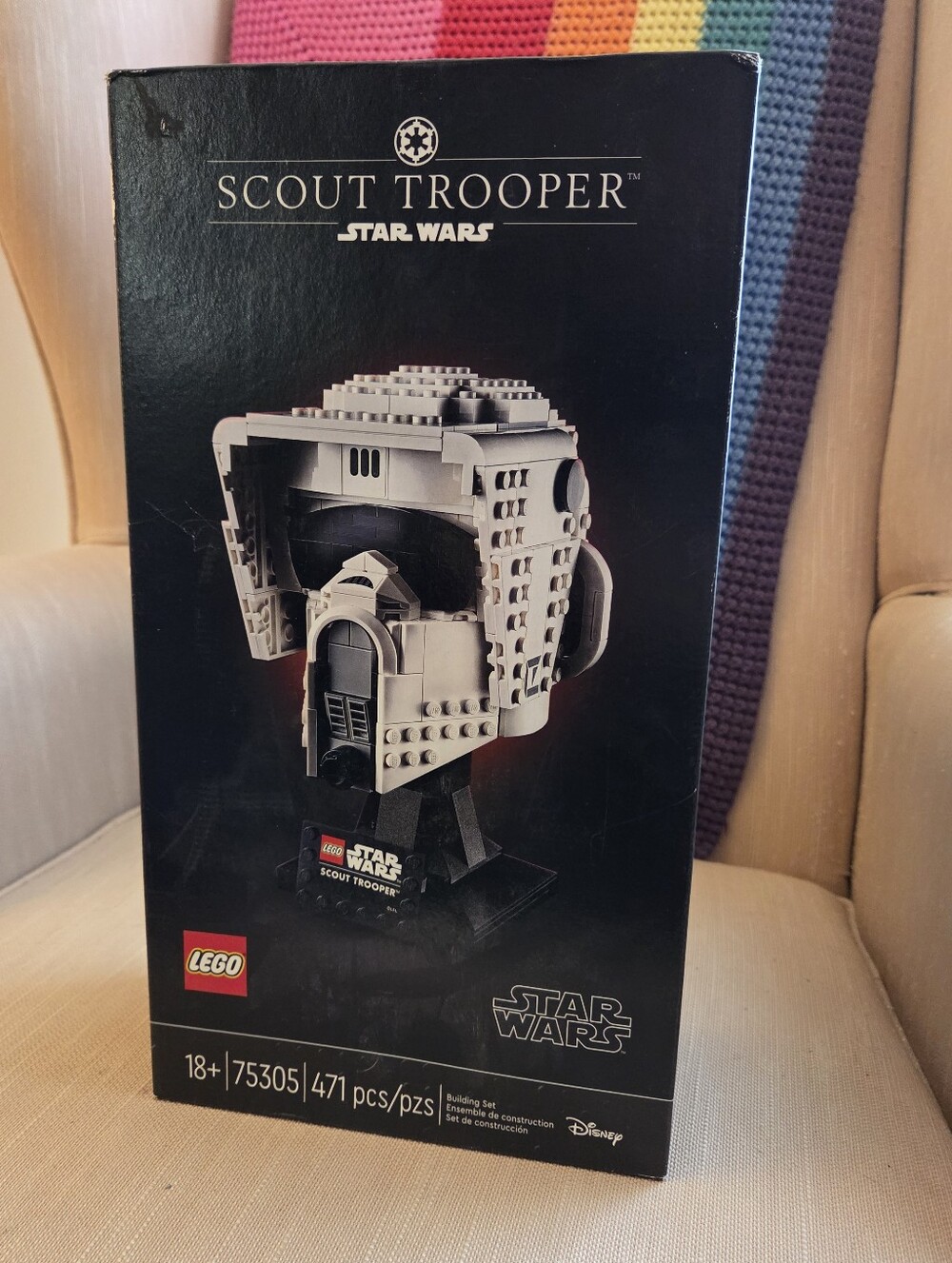 Lego SCOUT TROOPER HELMET - 75305 NEW